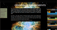 Desktop Screenshot of cosmic-origins.org